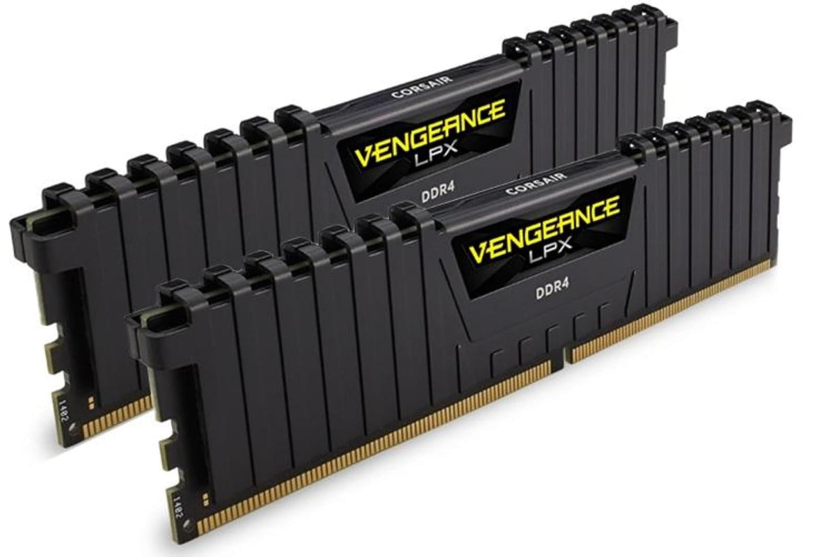 Corsair Vengeance LPX DDR4 32GB (2 x 16GB) hasta 2400MHz CL14 Intel Memoria de Computadora de Sobremesa - Negro