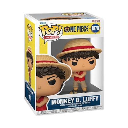 Funko Pop! TV: One Piece - Monkey D. Luffy | Mercancía Oficial - Figura de Vinilo Coleccionable para Decoración - Regalo de Cumpleaños para Fans