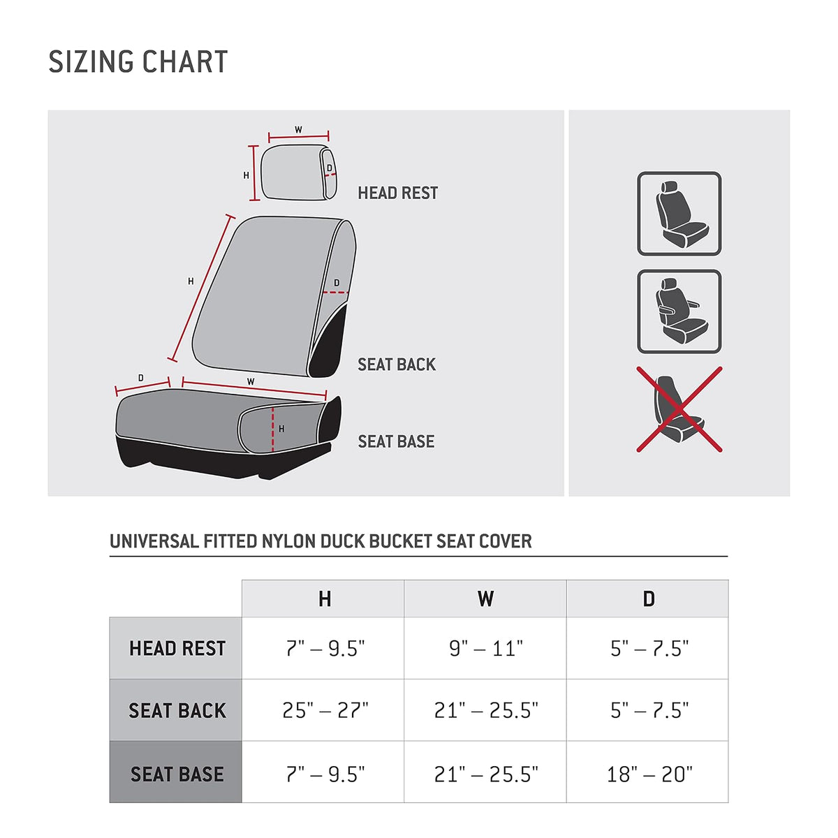 HOOEY C000161490199 Funda de Asiento de Respaldo Bajo Protección Duradera para Auto/Camión/SUV, Diseño American West, Multi/Arcilla