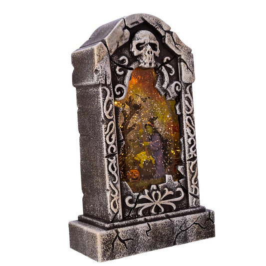 Kurt Adler Kurt S. Adler Mesa de Mesa LED de 10.5 Pulgadas para Halloween para Tumba acuática, Multicolor