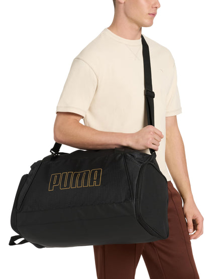 PUMA Evercat Accelerator Bolsa de lona, Negro/Oro, Uno-Talla