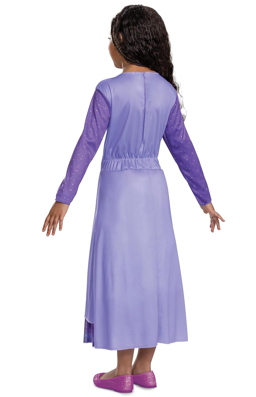 Disfraz de Asha, disfraz oficial de Disney Wish para niños con cinturón adjunto, talla M (7-8)
