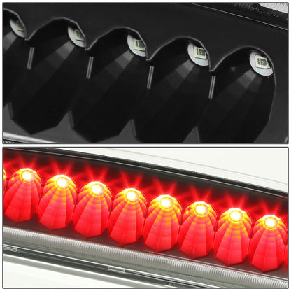 DNA Motoring Luz LED de Montaje Alto de Tercera Frenada, Negro, 3BL-FE98-LED-BK [compatible con Ford Explorer 98-01]