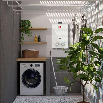 Rheem Essentials Calentador de agua instantáneo a gas 6 L/Min Gas LP 1 Servicio RHE-CHN06P