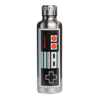Paladone NES Botella de agua de metal, regular, multicolor
