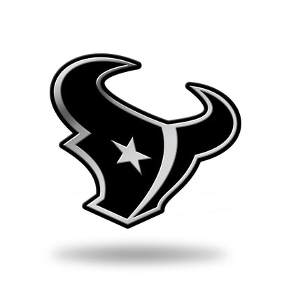 Rico Industries Emblema Moldeado para Auto NFL - Houston Texans