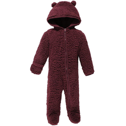 Hudson Baby Forro Polar para Dormir y Jugar Mamelucos para bebés y niños pequeñosbebés niñas