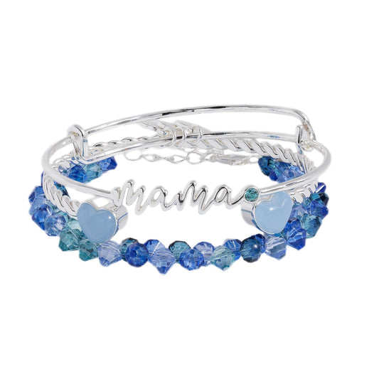 Alex and Ani Mama Bangle Set of 3