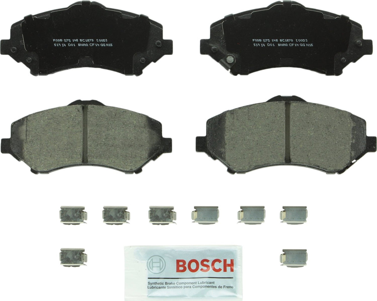 Bosch QuietCast Premium Pastillas de Freno Cerámicas - Frente - 1273 - 1100-1299
