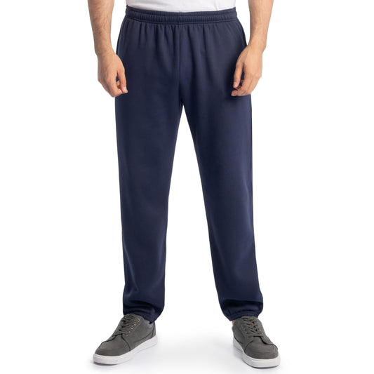 Fruit of The Loom Eversoft - Pantalones Deportivos de Forro Polar con Bolsillos, absorben la Humedad y Son Transpirables, Tallas S-4x Pantalones Deportivos para Hombre