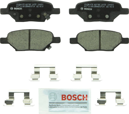 Bosch QuietCast Premium Pastillas de Freno Cerámicas - Posterior - 1033 - 1000-1099