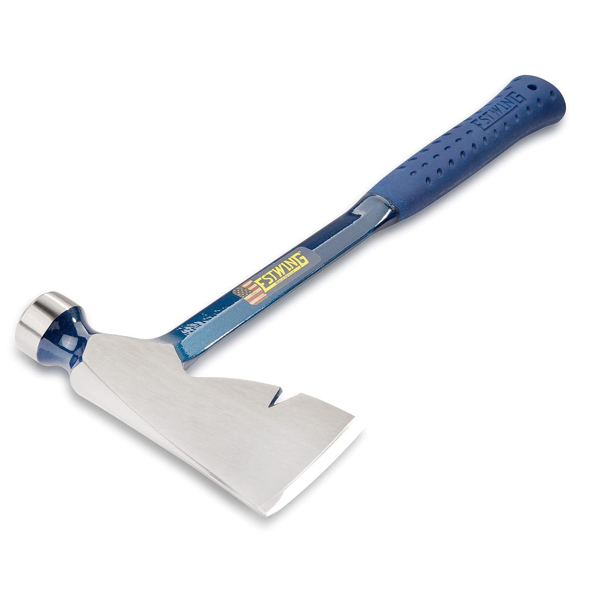 Estwing E3-R Rigger's Axe, Martillo con cabeza de hacha, mango reductor de impacto, 3 libras (1,3 kg.)