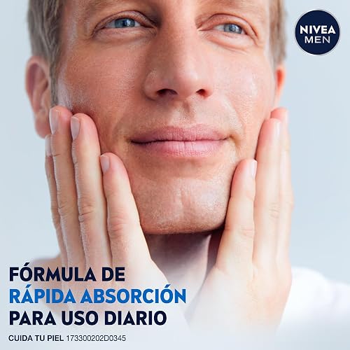 NIVEA MEN Loción Aftershave Silver Protect (100ml) Antibacterial con Iones de Plata Después Afeitado con Manzanilla y Pro Vitamina B5