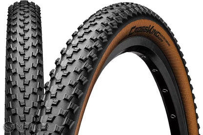 Llanta Continental Cross King Racesport 29X2.2 Color Negro/Cafe Plegable