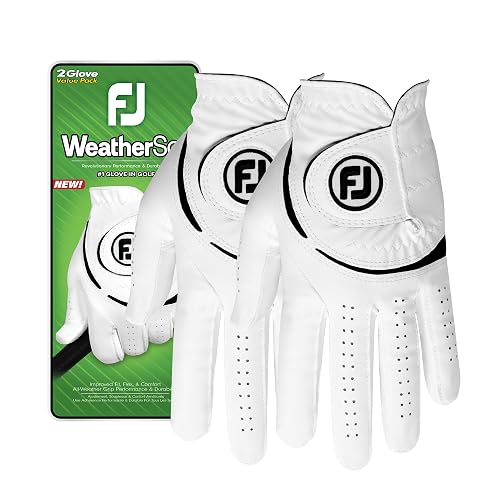 Footjoy Men's WeatherSof 2-Pack Golf Glove