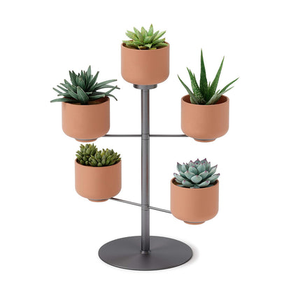Umbra Terrapotta Macetero con Soporte