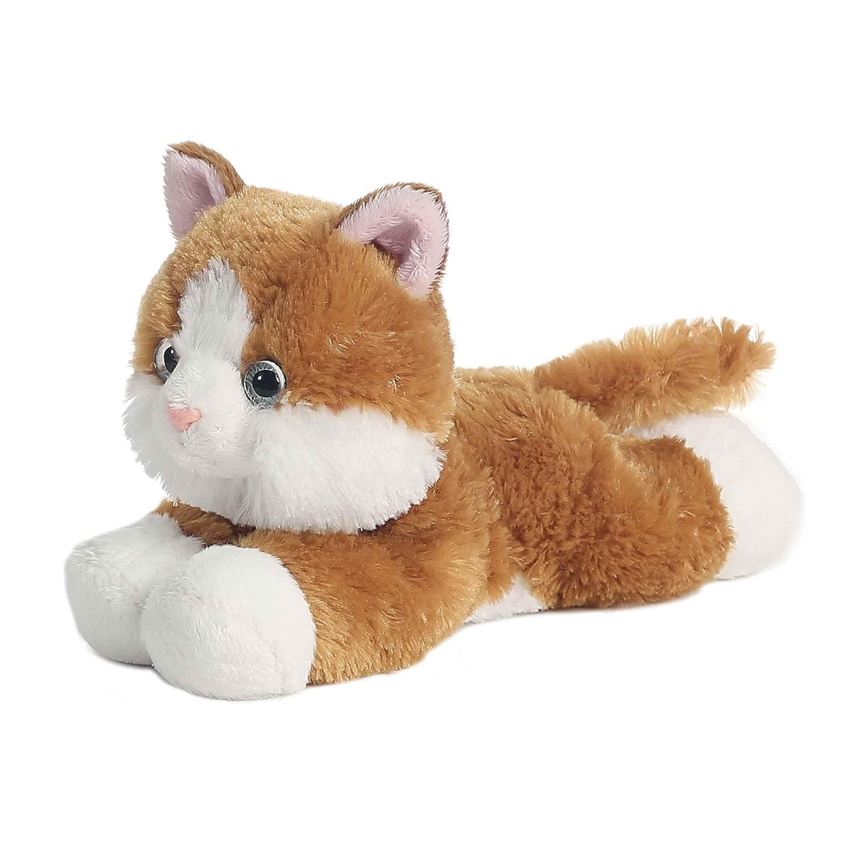 Aurora Mini Flopsie Peluche Coleccionable - 8 pulgadas - Sunshine Tabby