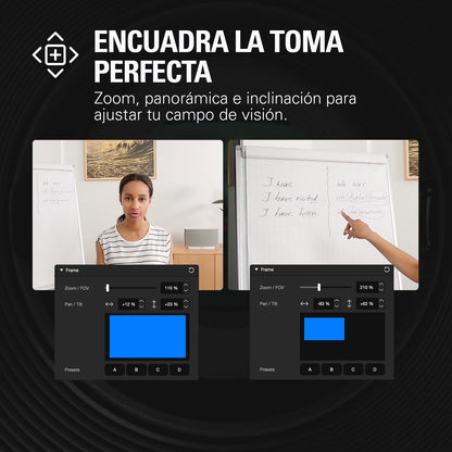 Elgato Facecam MK.2, webcam prémium Full HD | Sensor Sony, control PTZ, video 1080p60 sin comprimir, controles estilo DSLR, obturador de privacidad fácil de deslizar