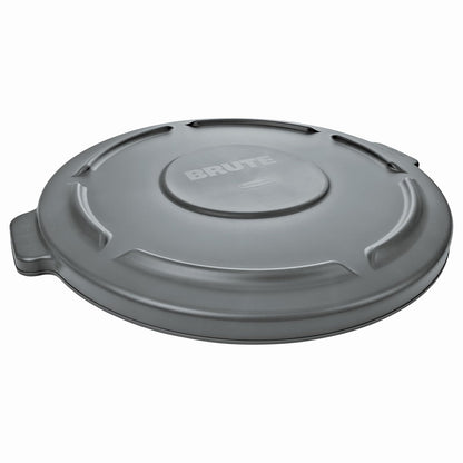 Rubbermaid Commercial Tapa para Bote de Basura BRUTE, 44 Galones, Azul - Gris - 44G - Tapa