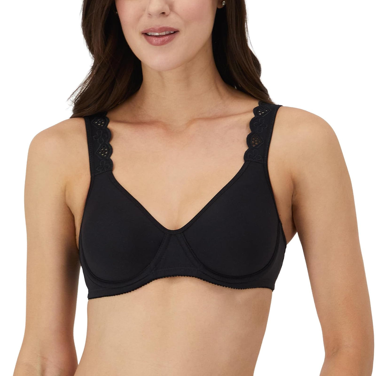 Playtex Playclassics Brasier de Copas Moldeadas con Varillas - 34C - Negro
