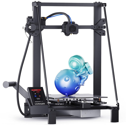 Impresora 3D más larga LK5 Pro, impresora 3D FDM con gran tamaño de construcción de 11.8 x 11.8 x 15.7 pulgadas, 95% premontada, fuente totalmente abierta, reanudar la impresión, placa base silenciosa