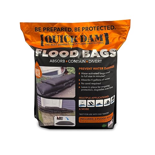 Quick Dam QD1224-6 Bolsas de inundación activadas por Agua