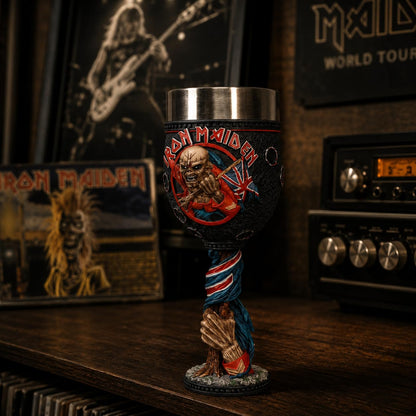 Nemesis Now - Cáliz de Iron Maiden The Trooper con licencia oficial de 19,5 cm