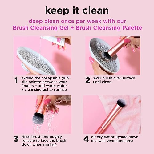 Travel Fantasy Mini Brush Kit by Real Techniques for Women - 11 Pc