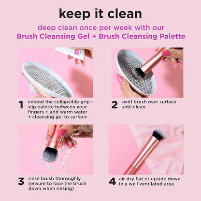 Travel Fantasy Mini Brush Kit by Real Techniques for Women - 11 Pc