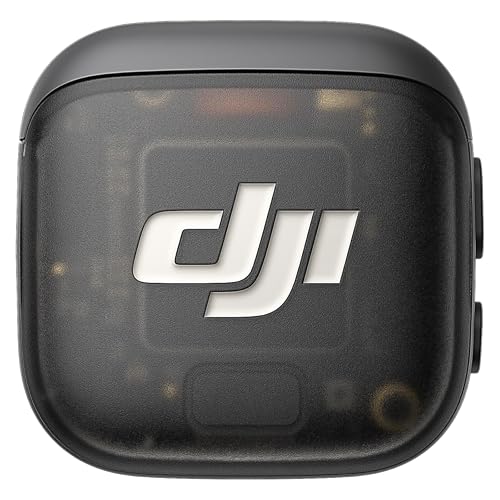 Transmisor DJI Mic 3, Micro inalámbrico Mini para iPhone/cámara/Android | Ligero e intuitivo, micrófono lavalier, flotante de 32 bits, código de tiempo integrado, vlog, entrevistas y streaming