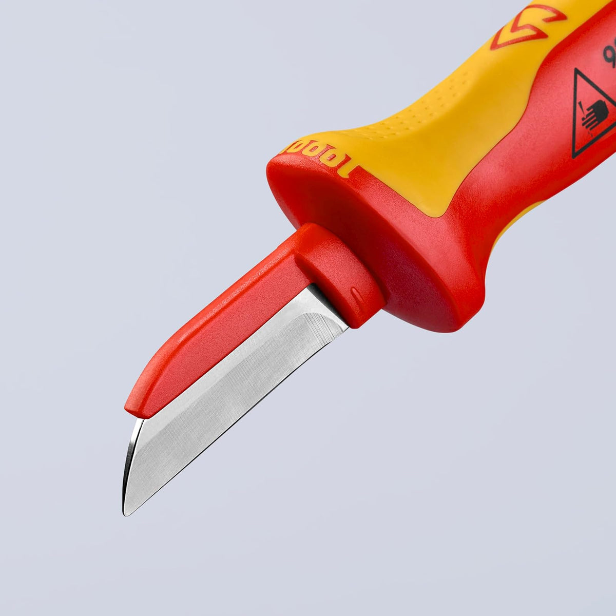 KNIPEX - Cuchillo de cable aislado de 1000 V