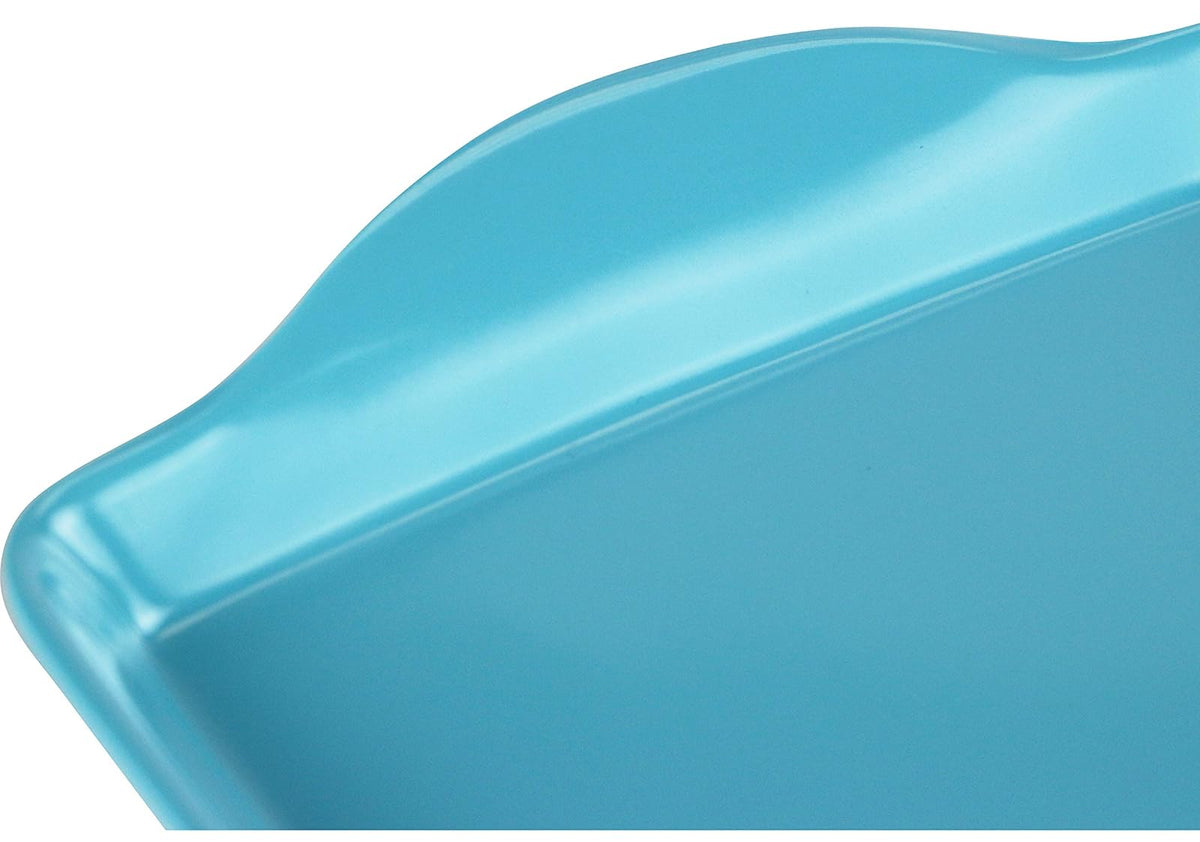 Reston Lloyd Calypso Basics Bandeja de melamina Tidbit, Turquoise, Tidbit, 1