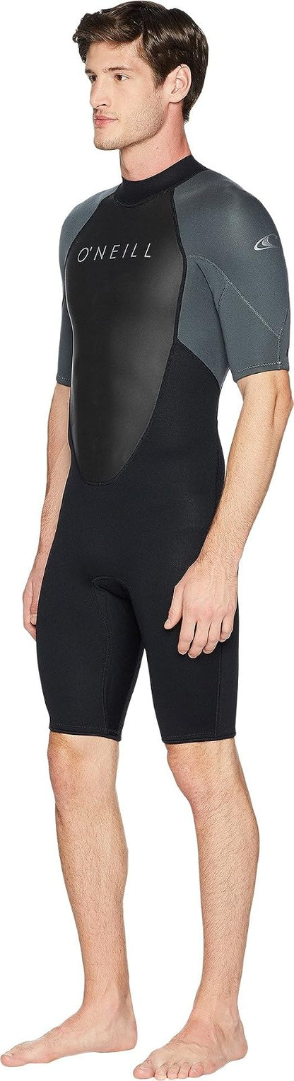O'Neill Reactor-2 - Traje de Neopreno de Manga Corta con Cremallera Trasera de 2 mm