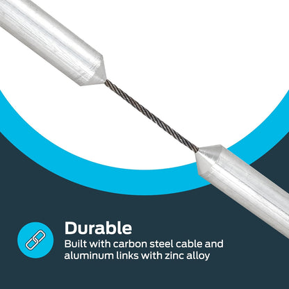 Eastman 60145 Varilla de ánodo de aluminio flexible, 45 pulgadas