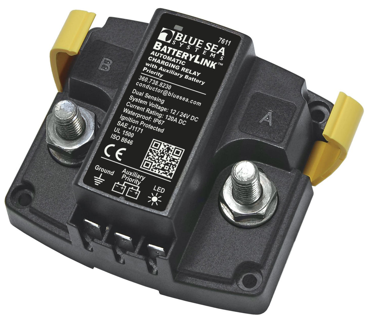 Relés de carga automática de Blue Sea Systems (ACR)