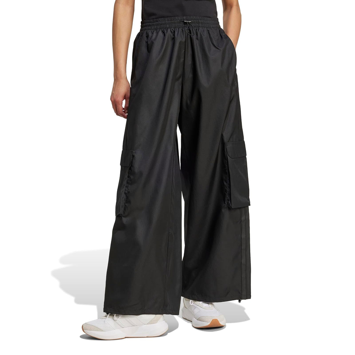 adidas City Tech Utility pantalón cargo tejido para mujer - XL - Negro