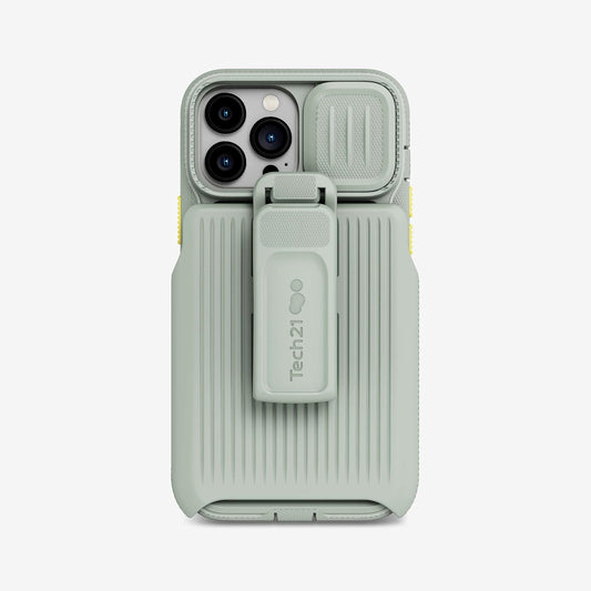 tech21 EVO MAX - Funda para iPhone 13 Pro MAX Ultra Protectora y Resistente con Funda y protección contra caídas múltiples de 20 pies