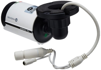 Camara IP Motorola MTIB405MV / Bullet Metal MOTORIZADA / 5MP / ICR, Dia-Noche / IP66 / ONVIF/PoE/DNR 2D-3D, WDR Digital, BLC, HLC, DESEMPAÑADOR/IR 40 M/CYBERSEGURIDAD GDRP