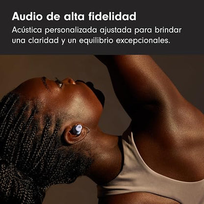 Beats Solo Buds - Audífonos inalámbricos Bluetooth 12 Horas de Compatibilidad con Apple y Android Micrófono Integrado, Morado ártico