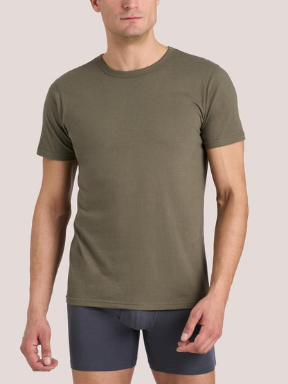 Ted Baker - Paquete de 4 Camisetas de algodón con Cuello Redondo para Hombre, Ultra Suave y sin Etiquetas