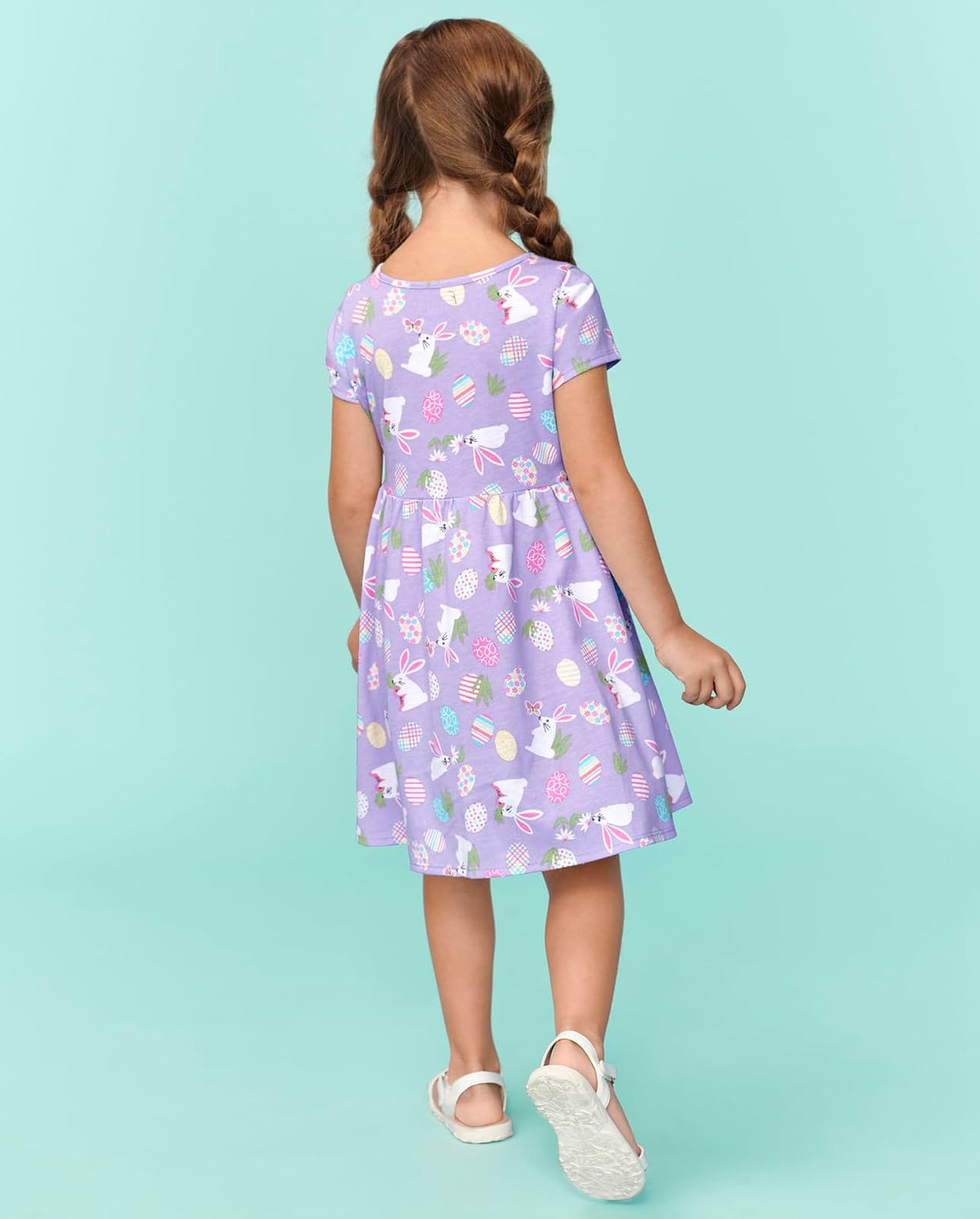 The Children's Place Vestidos Casuales de Manga Corta para niñas pequeñas Atuendo de Jugador para Bebé-Niñas