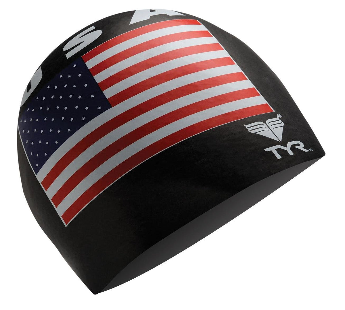 TYR Gorra de látex de EE.UU - Negro