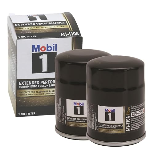 Mobil 1 Filtro de Aceite de Alto Rendimiento M1-110A, Paquete de 2
