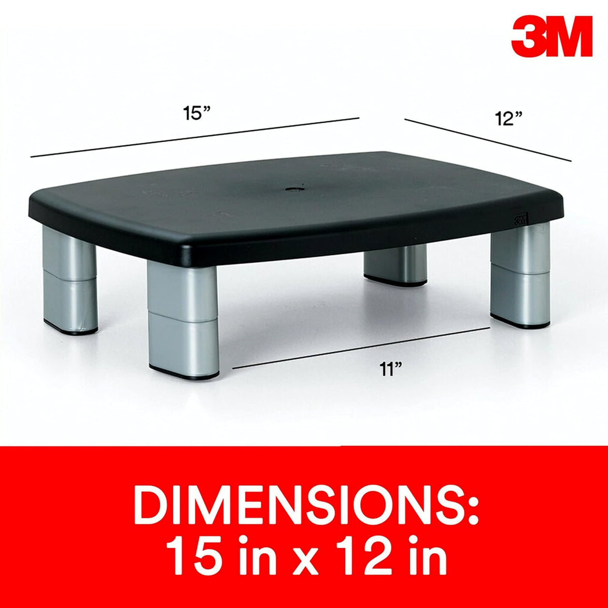 3M Soporte Para Computadora Ajustable, Modelo MS80B