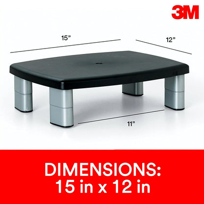 3M Soporte Para Computadora Ajustable, Modelo MS80B