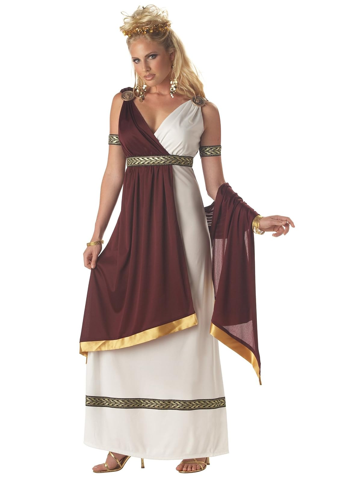 Roman Empress Costume - X-Large (12-14) US - morado