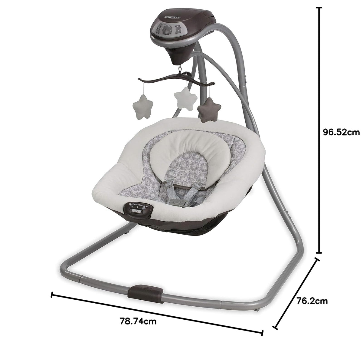 Graco Simple Sway, Columpio N, Multicolor (abbington), Hasta 13kg