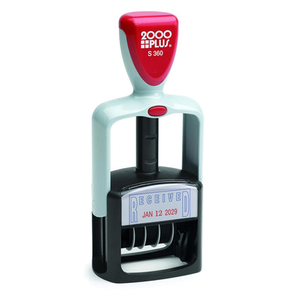 Cosco 2000 Plus autoentintado tipo de dos colores tamaño 1 1/2 inReceivedin Dater (011034)