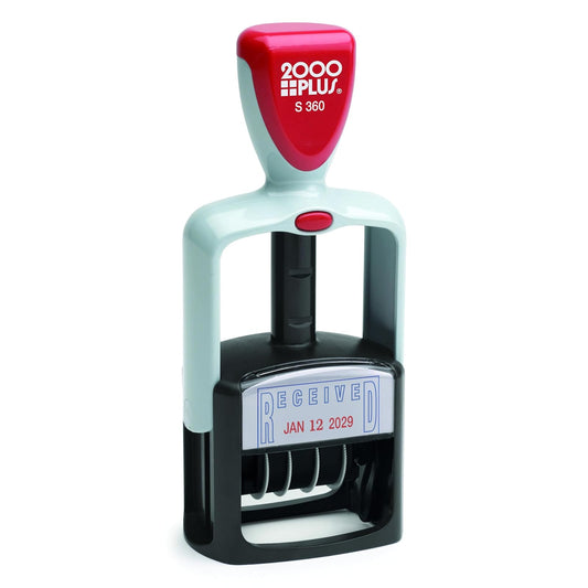 Cosco 2000 Plus autoentintado tipo de dos colores tamaño 1 1/2 inReceivedin Dater (011034)