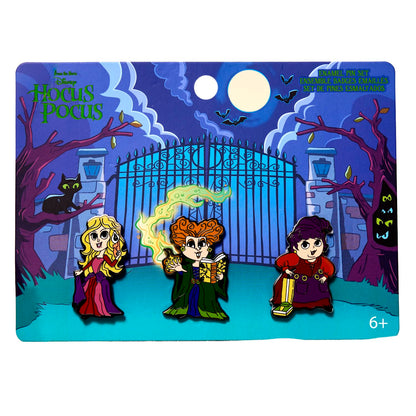 Loungefly Funko LF WD Hocus Pocus 3 Pin Set